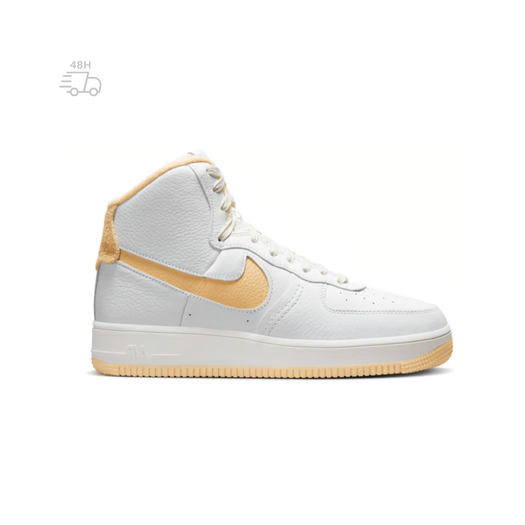 Nike air force 1 mid gold online