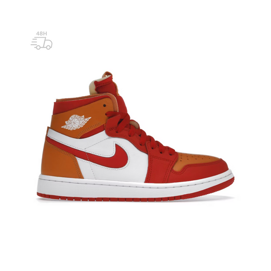 Jordan 1 High Zoom Air CMFT Fire Red Hot Curry