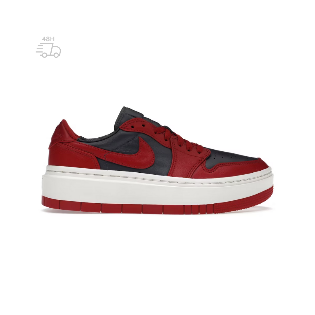 Jordan 1 Elevate Low Dark Grey Varsity Red