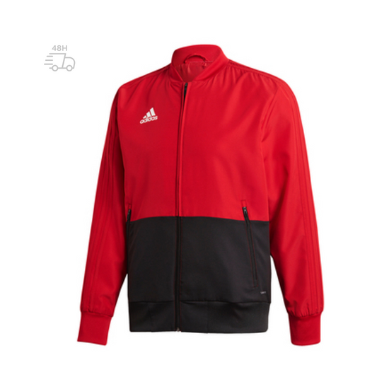 Adidas veste Con 18 pre jkt rouge