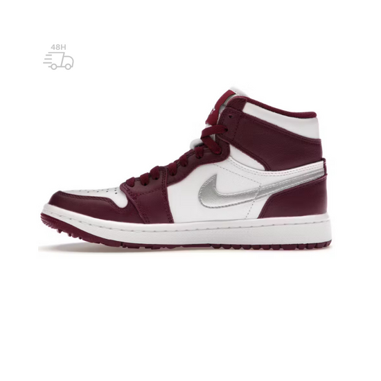 Jordan 1 Retro High Golf Bordeaux