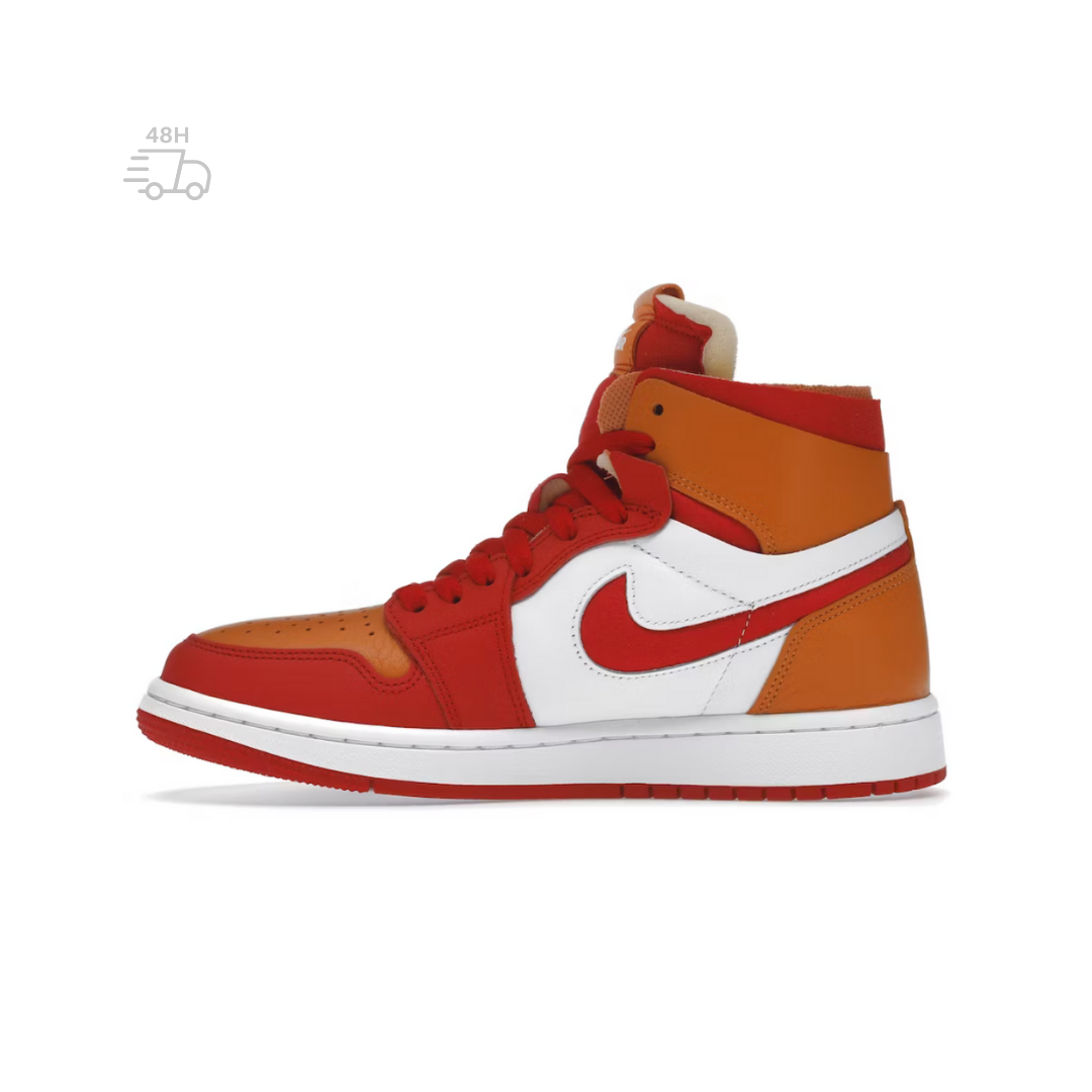 Jordan 1 High Zoom Air CMFT Fire Red Hot Curry