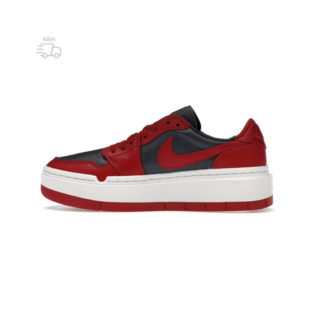 Jordan 1 Elevate Low Dark Grey Varsity Red