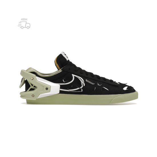 Nike Blazer Low Acronym Black Olive Aura