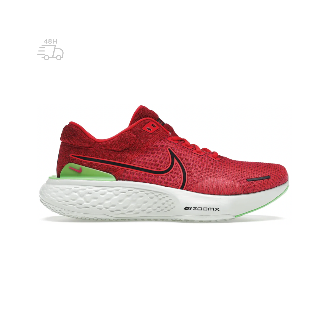 Nike ZoomX Invincible Run Flyknit 2 Siren Red Green Strike