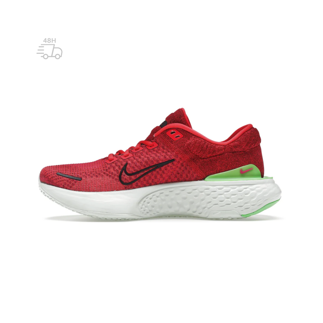 Nike ZoomX Invincible Run Flyknit 2 Siren Red Green Strike