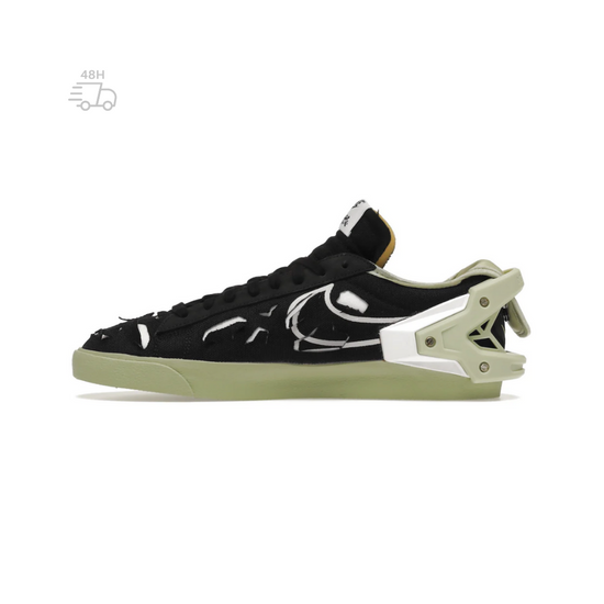 Nike Blazer Low Acronym Black Olive Aura